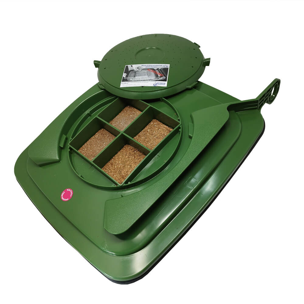 Madendeckel 120 Liter Grün
