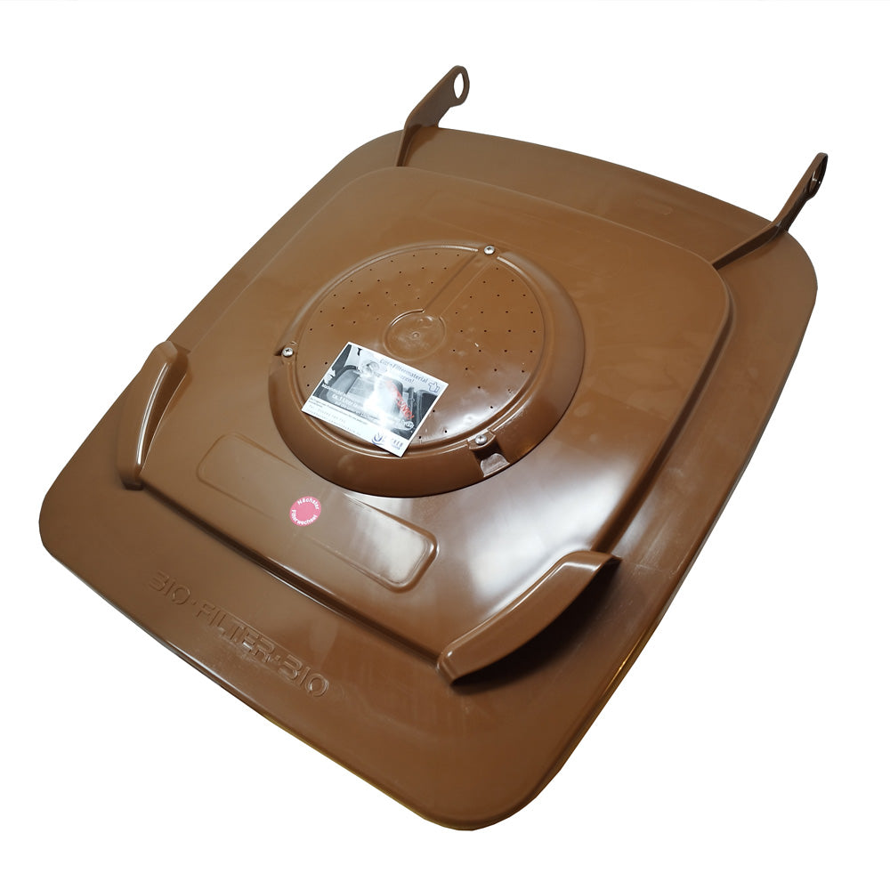 Madendeckel 240 Liter Braun