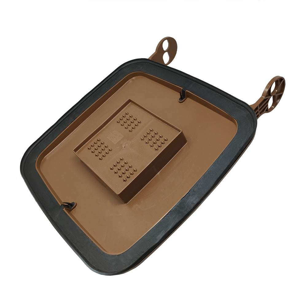 Madendeckel 60/80 Liter Braun