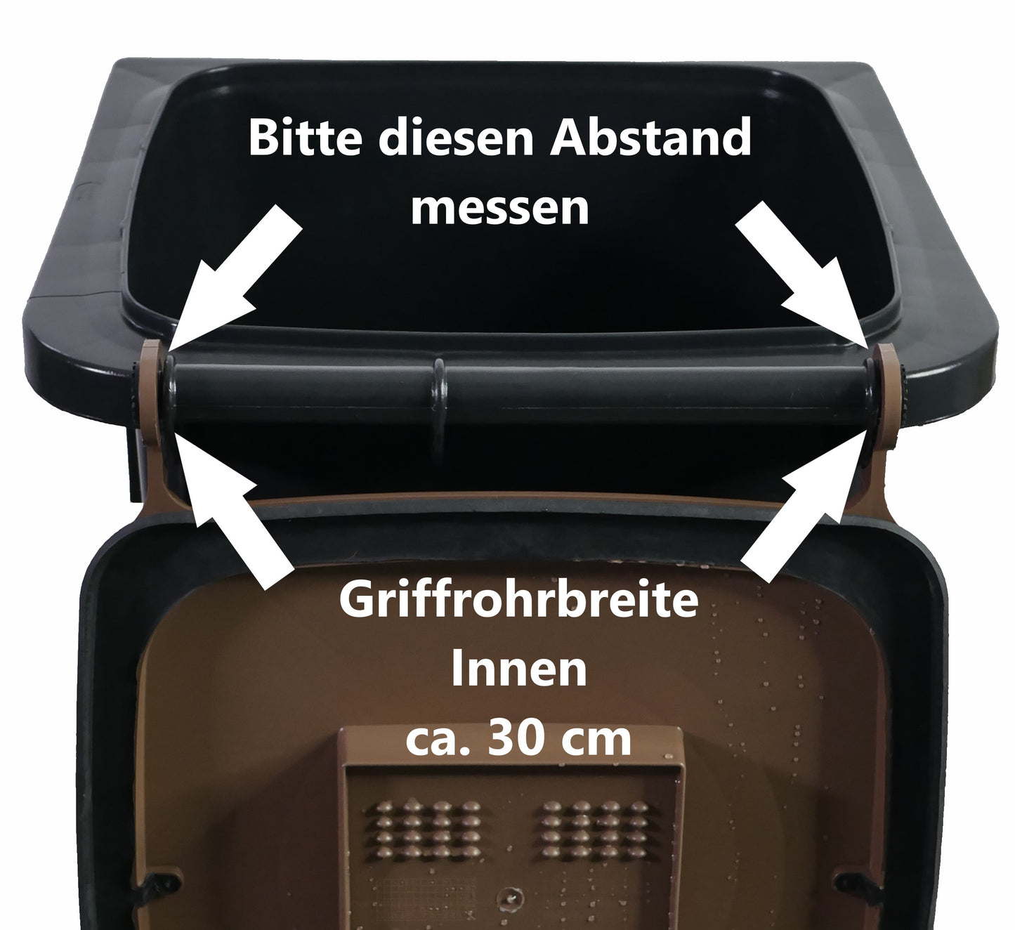 Madendeckel 60/80 Liter Grün