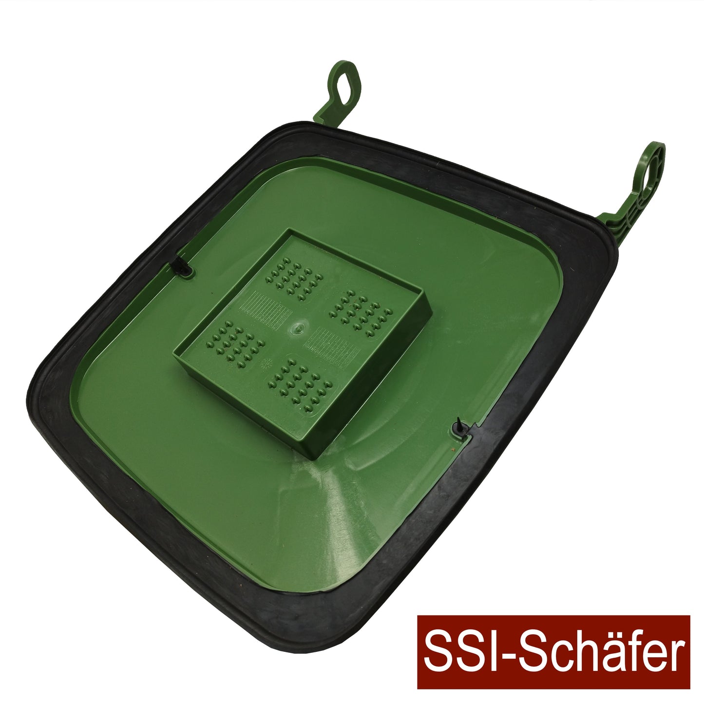 Madendeckel 120 Liter SSI-Schäfer Grün Sonderform