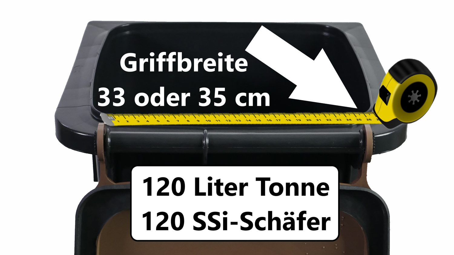 Madendeckel 120/140 Liter