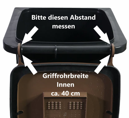 Madendeckel 240 Liter Grün